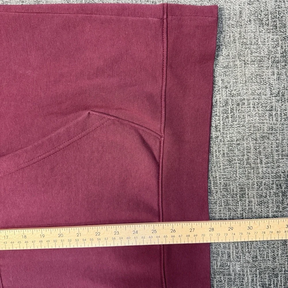 Jordan Flight Hoodie Men's XL Burgundy Fleece Jumpman Sweatshirt Pullover